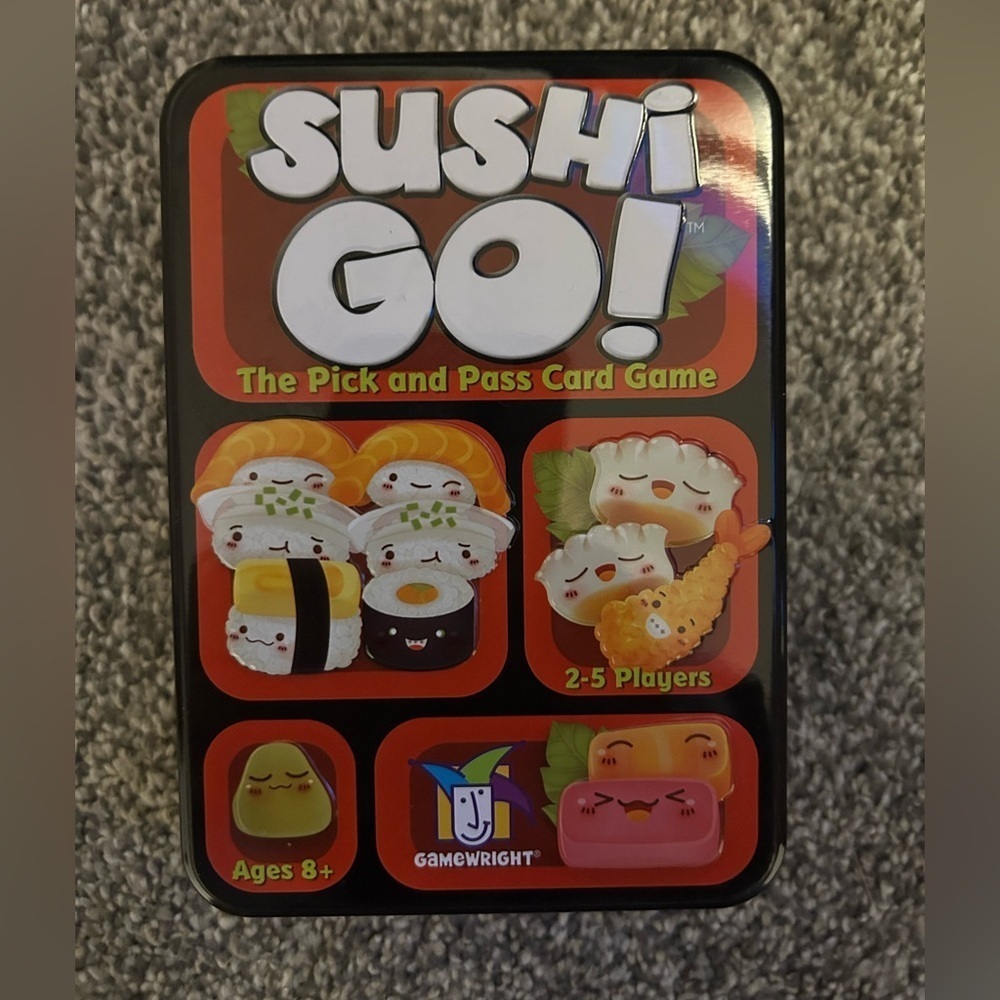 Sushi Go! Card Game Gamewright 2-5 Players